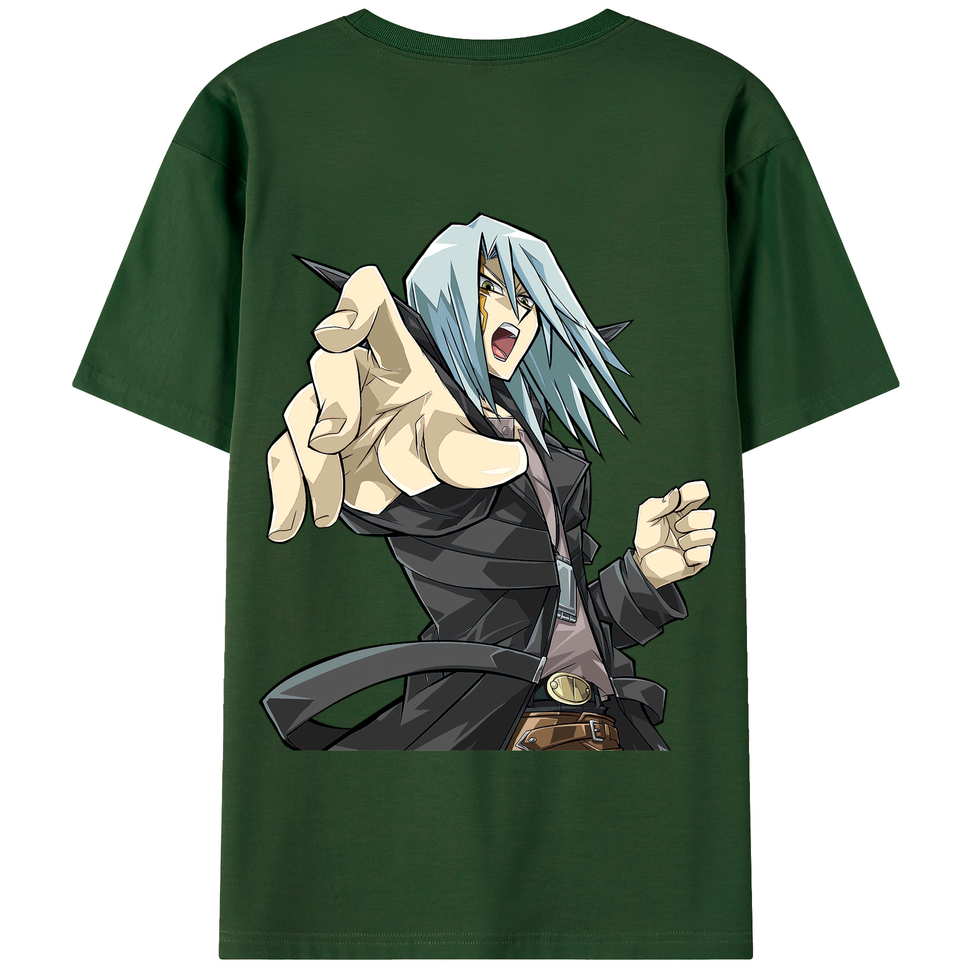 （画像用） 遊☆戯☆王 Yu-Gi-Oh! 綿100％半袖Tシャツ（背面プリント）